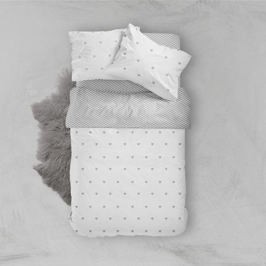 Borea Diagonal Kissenbezug-Set Pink 50x70cm.