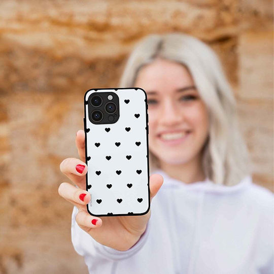 Sonique Heart Series Case for Motorola Edge 50 Fusion 5G White