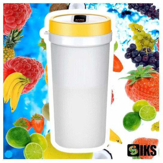 Blender Cu Cană Din Plastic 300 Ml Galben