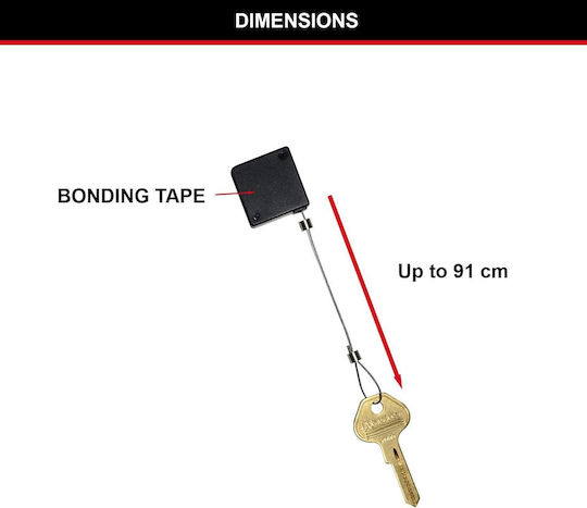 Master Lock Select Access Cătușă Cu Cablu De Sârmă Cu Combinație Neagră