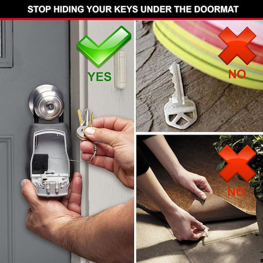 Master Lock Select Access Cătușă Cu Cablu De Sârmă Cu Combinație Neagră