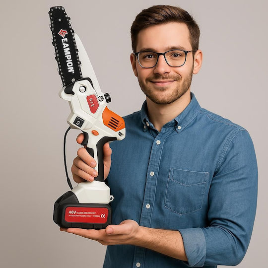 Campion Pentru tăiere Fierăstrău cu acumulator 48V 1.2kg cu lamă 20.32cm