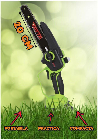 Tatta Fierăstrău cu acumulator Brushless 21V cu lamă 20cm