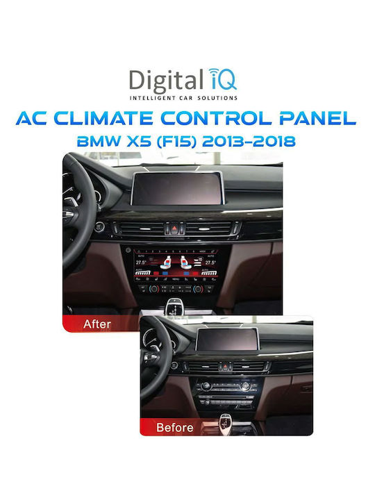 Digital IQ Car Audio System for BMW X5 (F15) / X5 / F15 2013-2018 (Bluetooth/USB/WiFi/GPS) with Touch Screen 10.25"