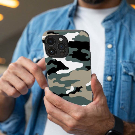 Sonique Camouflage Army Series Case for Motorola Edge 50 Ultra Khaki