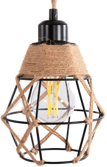 HomeMarkt Kinan Wall Lamp with E27 Lamp Bulb Base Beige 15x4cm