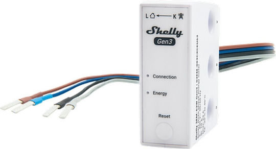 Shelly Gen3 Energy Analyzer Electric Panel Rail Three-phase