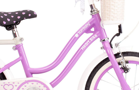 Sun Baby 16" Παιδικό Ποδήλατo Πόλης Μωβ
