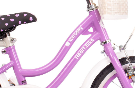 Sun Baby 14" Kinder Fahrrad Stadt Lila