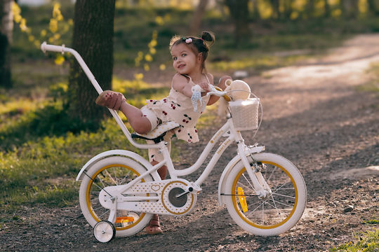 Sun Baby 16" Παιδικό Ποδήλατo Πόλης Λευκό