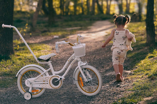 Sun Baby 14" Παιδικό Ποδήλατo Πόλης Λευκό