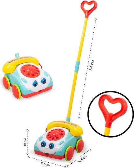 Jucărie pentru copii de 1 an+ Telefon din plastic 53x14x19.5cm Multicolor