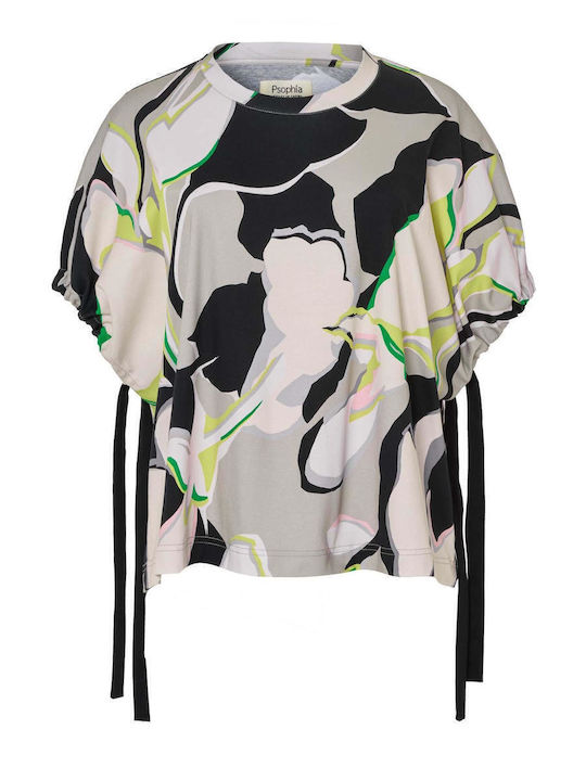 Women's Summer Blouse Short Sleeve Multicolour