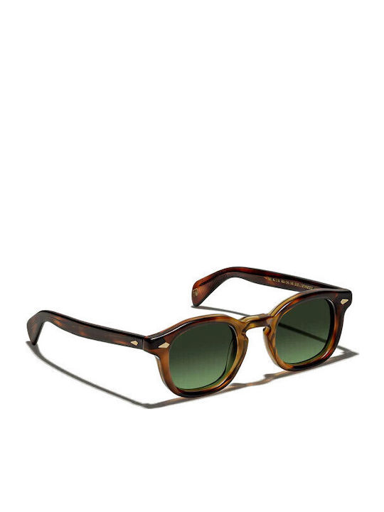 Moscot Unisex Sunglasses with Brown Tartaruga Plastic Frame MEKLER-TOBACCO-FORESTWOOD-46 