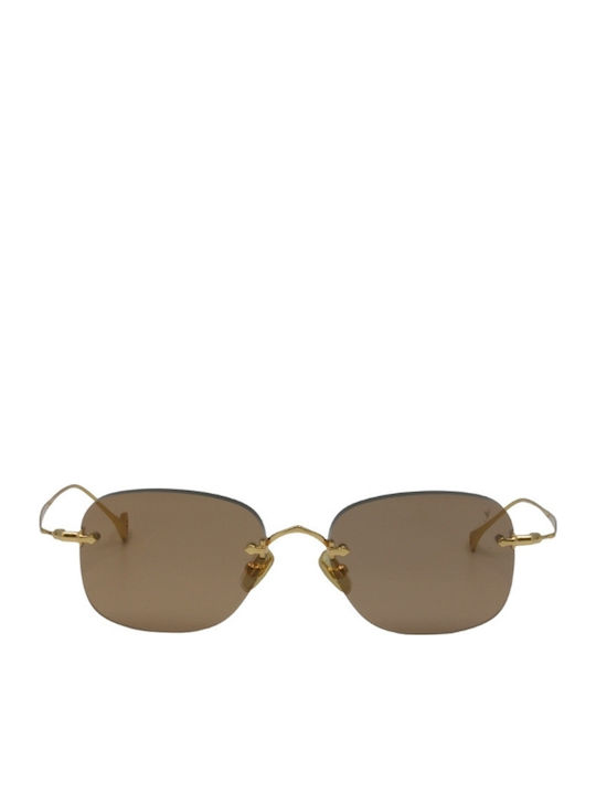 Eyepetizer Sunglasses Χρυσά with Metal Frame & Brown Lens Eyepetizer Sunglasses Χρυσά with Metal Frame & Brown Lens