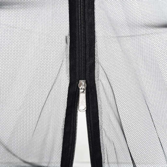 Mongolia Mosquito Net Doors 200 Mesh Black 200x180x135 cm