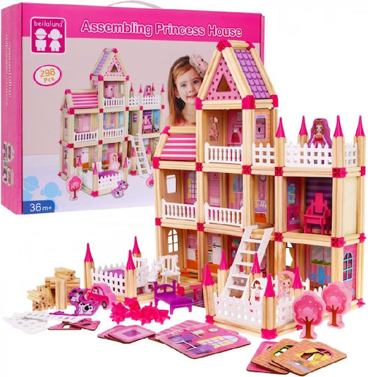Creative Jucărie De Construcție Din Lemn Pentru Copii 3+ Ani
