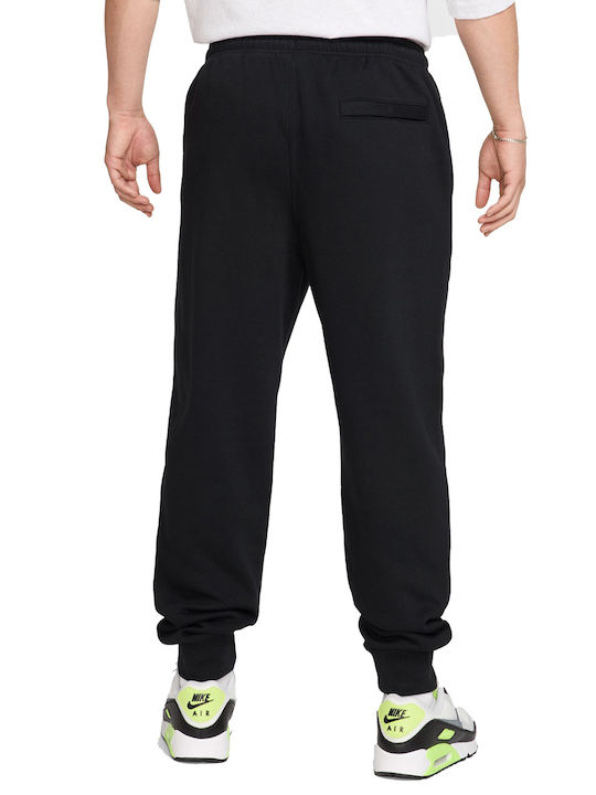 Sweatpants with Elastic Black
