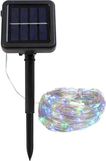 Lightex Hanging Solar Light Garland 4W 100lm RGB with Photocell IP65