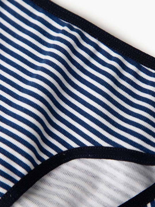 Minerva Dots Stripes Παιδικό Βρακάκι Marine