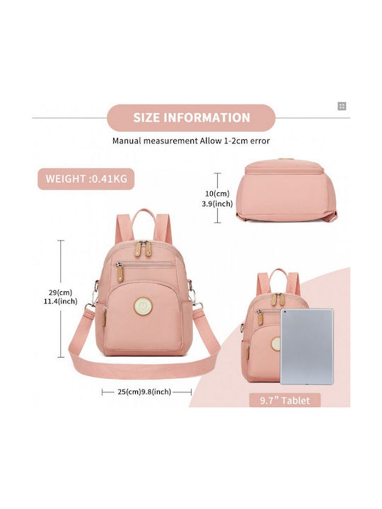 Women's Bag Backpack Pink