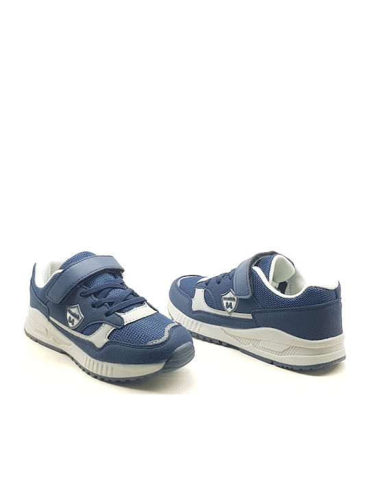 Kids Sneakers with Scratch Blue