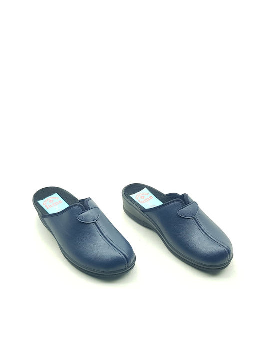 Anatomische Damen Hausschuhe Blau