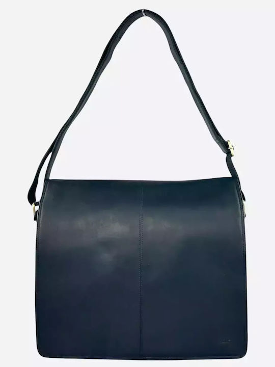 Leather Men's Bag Shoulder / Crossbody Black