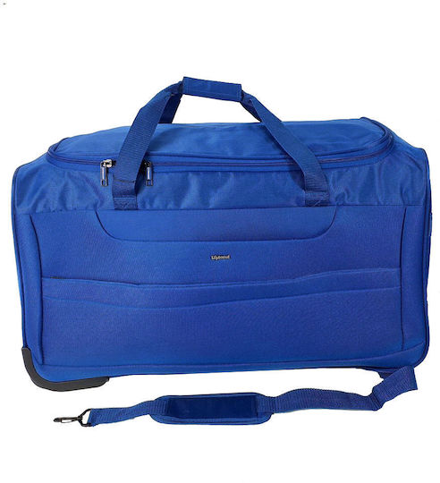 Diplomat Sack Voyage Blue with Wheels Fabric L70xW34xH36cm