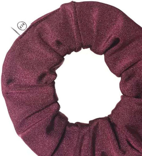 Pcp Scrunchie Aubergine Λαστιχακι Monoχρωμο Meλιτζανι
