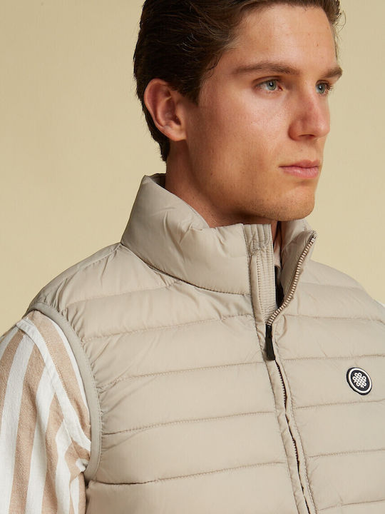 Ärmellos Jacke Wasserdicht und Winddicht Gray