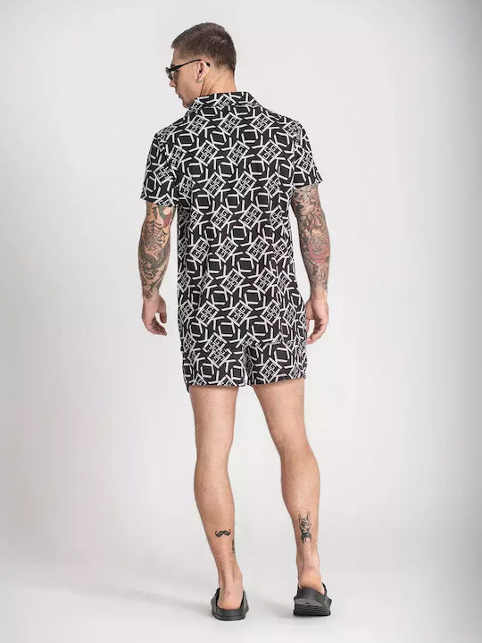 Langärmlig Hemd Black