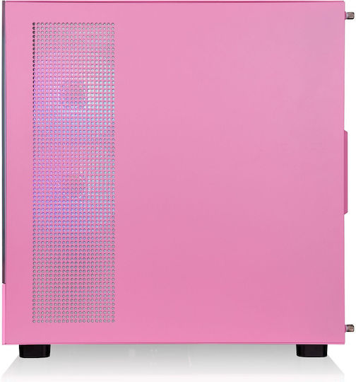 270 Plus TG ARGB Gaming Midi Tower Computer Case with Side Window Bubble Pink