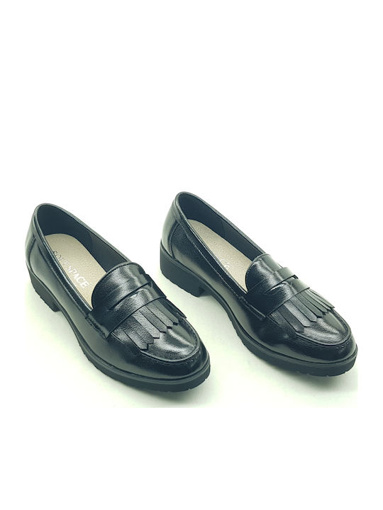 Damen Loafers in Schwarz Farbe