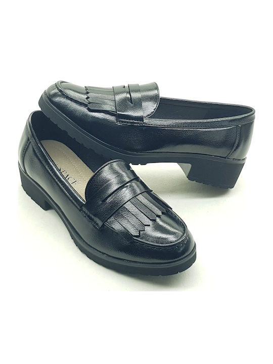 Damen Loafers in Schwarz Farbe