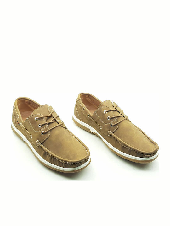 Ανδρικά Loafers σε Καφέ Χρώμα