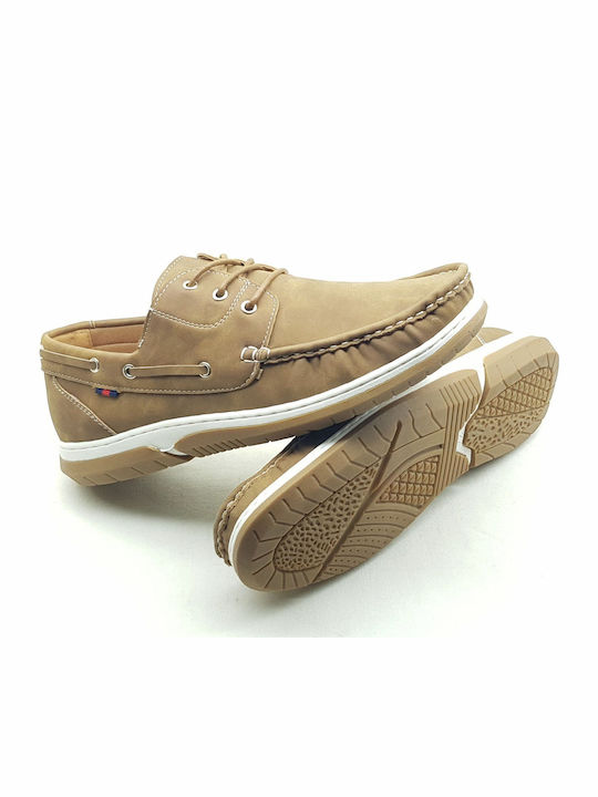 Ανδρικά Loafers σε Καφέ Χρώμα