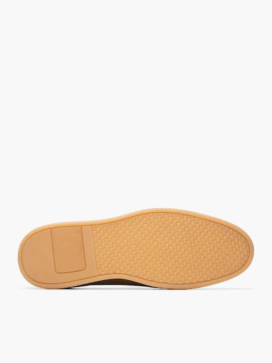 Δερμάτινα Ανδρικά Loafers σε Ταμπά Χρώμα