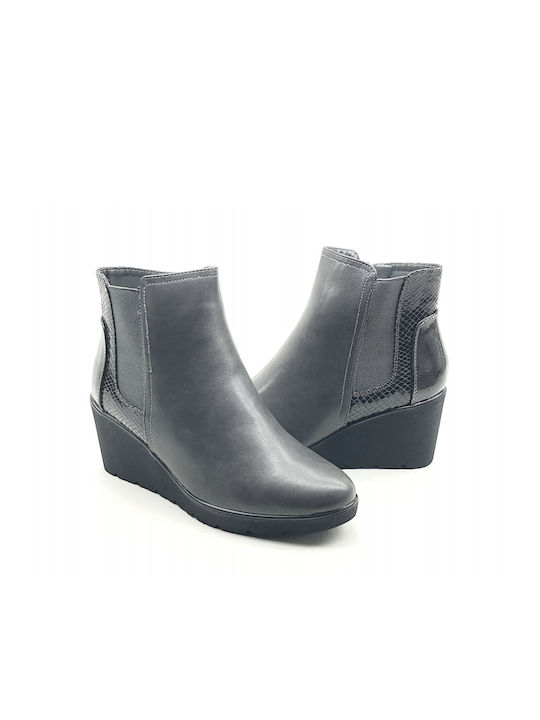 Stiefeletten Damen Schwarz