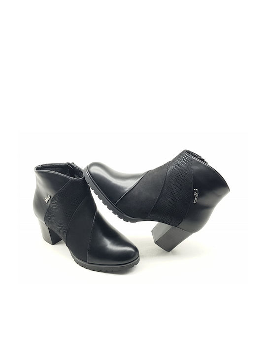 Stiefeletten Damen Schwarz