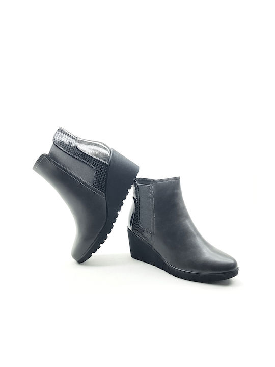 Stiefeletten Damen Schwarz