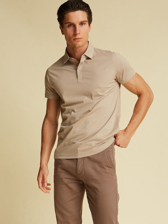 Polo Blouse Beige