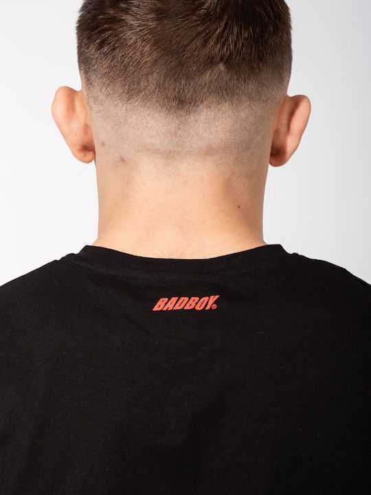 Fight T-shirt Black/red