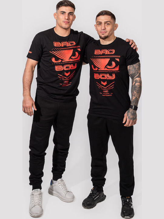 Fight T-shirt Black/red