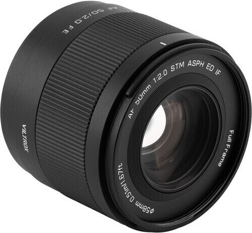 Viltrox Full Frame Camera Lens AF 50mm f/2 Air FE Fixed for Sony E Mount Black