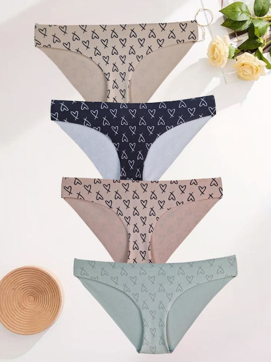 Γυναικεία Slip MultiPack χωρίς Ραφές