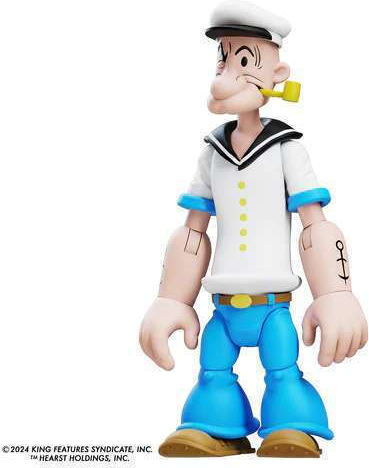 Boss Fight Studio Popeye - Popeye Prima Apariție Cămașă Albă Figură De Acțiune 13cm