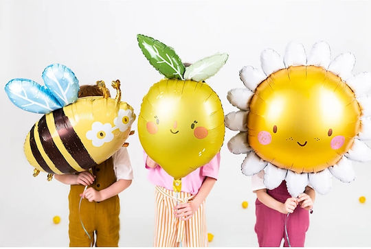 Balloon Foil Jumbo Multicolour Little Bee 56cm