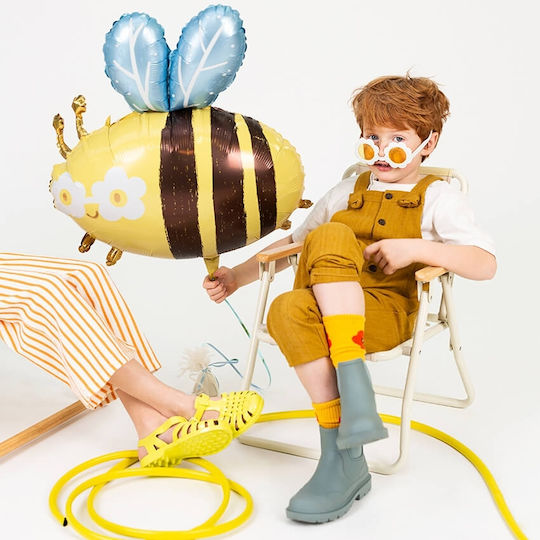 Balloon Foil Jumbo Multicolour Little Bee 56cm