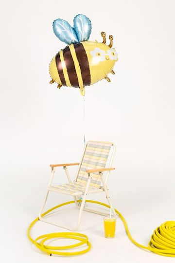 Balloon Foil Jumbo Multicolour Little Bee 56cm